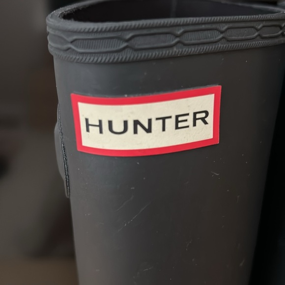 Tall Hunter Rain Boots Sz 7 - Picture 6 of 7